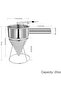 Stainless Steel Pancake Batter Dispenser Funnels with Stand (600ml) - 6