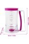 Pancake Batter Dispenser - Cupcake & Pancake Handheld Measuring Funnel (Generic) - 6