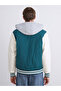 Ozmarka New Season Standard Fit College Collar Men's Bomber Jacket - 5