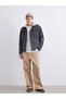Xside Standard Fit Shirt Collar Men's Jean Coat - 2