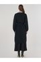 Embroidered Knitwear Cardigan Black - 5