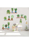 Adhesive Sticker with Flower Design and Shelf in a Pot (5372) Tygoo-Rsgo4569 - 2