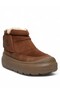 Twg Sheepskin Lined Tan Suede Women's Boots & Booties Nsb823 - 4