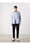 SOUTHBLUE Regular Fit Long Sleeve Striped Men's Shirt - 2