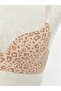 Unwired Unpadded Patterned Bra - 3
