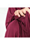 Practical One-Piece Children's Prayer Dress with Headscarf 8-12 Years Old - Burgundy - 8