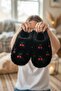 Women's Casual Slippers Plush Woolen Fur Slippers Guest Dowry Bundle Bride House Slippers - 2