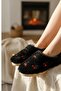 Women's Casual Slippers Plush Woolen Fur Slippers Guest Dowry Bundle Bride House Slippers - 3