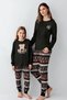 Family Pajamas Set Combination, Women's Men's and Children's Pajamas Are Priced Separately