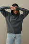 Punch-Colored Sweater Set Anthracite - 2