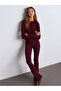 Soft Texture Buttoned Long Sleeve Blouse - 3