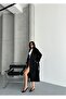 Laura Belted New Season Lined Premium Quality Comfortable Fit Women's Melton Coat Jacket - 6