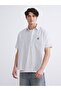 Xside Regular Fit Short Sleeve Striped Poplin Men's Shirt