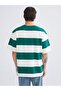 Xside Crew Neck Striped Combed Cotton Men's T-Shirt - 4