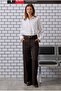 Slit Detailed Trousers Bitter Brown - 2