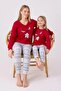 Mother and Daughter Red Pajama Set, Should Be Added to the Cart Individually to Make a Combination.