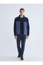 Turtleneck Fleece Men's Zippered Sweatshirt - 2