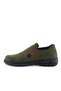 Khaki Green Genuine Leather Casual Shoes Model Name: Turmalin - 2