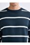Xside Crew Neck Striped Men's Knitwear Sweater - 3