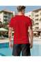 Men's'Paris' Letter Print Striped T-Shirt and Shorts Set - 2