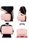 Makeup Organizer Bag 2-Layer Train Case Large Travel Cosmetic Case - 4