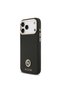 iPhone 17 Pro Max Compatible Case Licensed M-Safeli Grained Writing and Stone 4g Logo Cover Black - 2