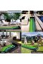 Portable 3 Meters Golf Putting Mat, Indoor / Outdoor Golf Putter, Trainer Set - 7