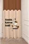 Coffe Time Espresso Latte Coffee Time Bohemian Patterned Special Design Digital Printed Stylish Style Background Curtain