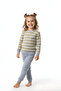 Children's Suit Striped Long Sleeve 5-10 Years Old
