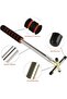 Retractable Billiards Cue Stick Bridge with Replaceable Brass Bridge Head - 4
