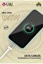 U&i 120W Type-C to Type-C Nylon Fast Charging Cable (1M, White) - 3