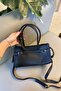 Black Women's Baguette Hand and Shoulder Bag - 4