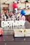 Birthday Decoration – Happy Birthday Lettering (Flowers Not Included) – Minimalist White Tabletop Ornament - 3