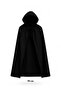 Black Hooded Cape(90cm) - 3