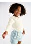 Mayoral Abel&Lula Girl's Cashmere Shorts Blue - 5