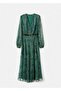 Belted patterned dress - 3