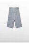 Mayoral Abel&Lula Girl's Plaid Trousers Blue - 3