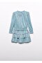 Mayoral Abel&Lula Girl's Pleated Skirt Set Green - 3