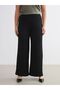 Lcwaikiki Basic Elastic Waist Textured Women's Pants - 6
