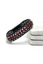 Certified Red Agate Stone Men's Bracelet – with Steel Lock, Natural Stone Design, Stylish and Original - 2