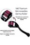 2 PCS Derma Roller for Hair, Beard & Skin Rejuvenation - 0.5mm Microneedle Roller (WHITE GAINS) - 7