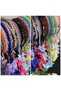 Double Pendant Flower Crystal Beaded Metal Crown Special Day Crown Women Children Metallic Copper Brown - 3