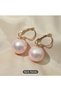 Yiwushi Stylish Cherry Earrings for Women - Red, Gold Tone Closure, Casual & Formal Jewelry - 8