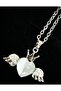 Angel Steel Necklace with Seeds