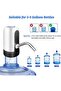 2-Pack UHM Electric Water Bottle Pump – USB Rechargeable Portable Water Dispenser for 2-5 Gallon J