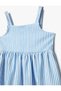 Baby Girl's Blue Strappy Dress - 3