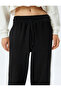 Women's Black Oversized Sweatpants - 5