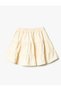 Girl's Yellow Flare Skirt