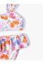 Butterfly Bikini Set Ruffled Straps 2 Piece - 3