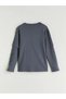 Lcw Kids Gray Crew Neck Boy T-Shirt - 3